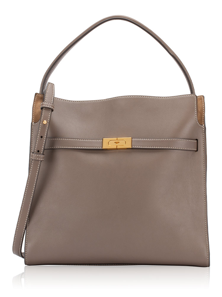 Lee Radziwill Double Bag Clam Shell
