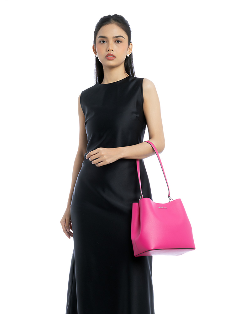 Pratt Medium Shoulder Bag Dragonfruit