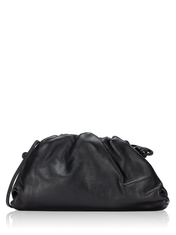 Butter Calfskin The Mini Pouch Black