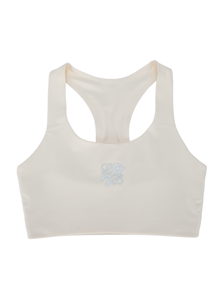 x ON Soft Sports Bra Ivory
