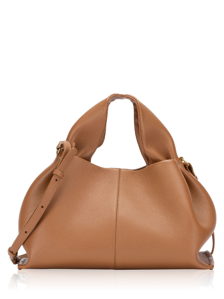 Textured Calfskin Numero Neuf Camel