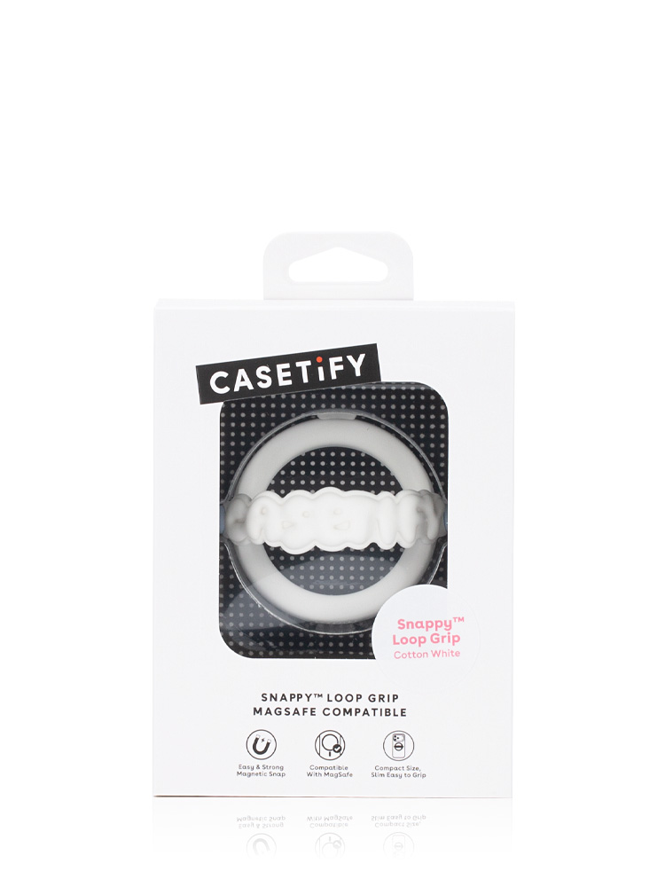 Snappy™ Loop Grip Cotton White