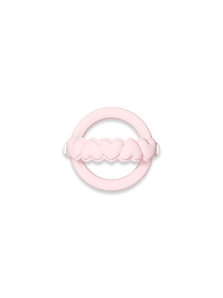 Snappy™ Loop Grip Marshmallow Pink Heart