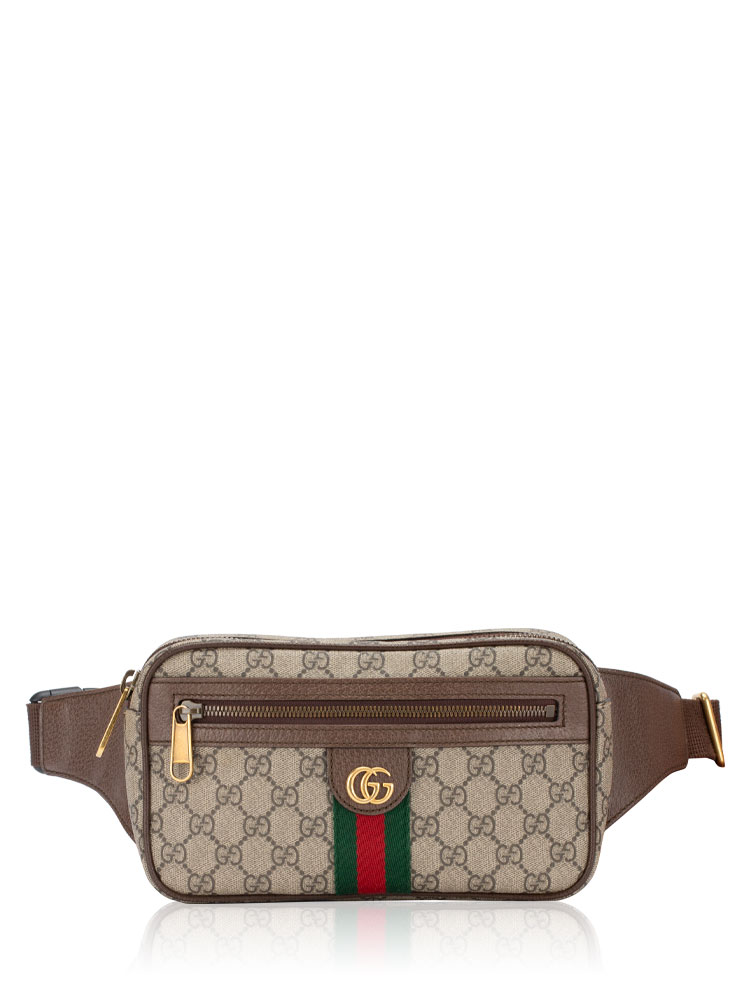 Soft GG Supreme Ophidia Belt Bag Beige New Acero