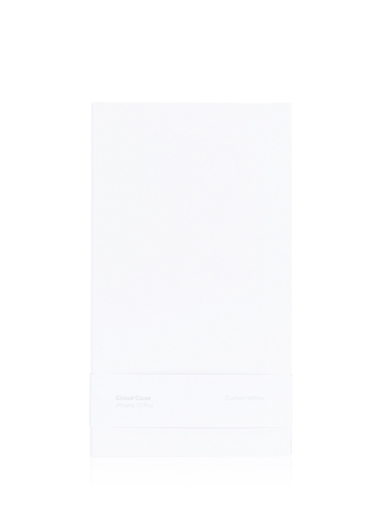 Cloud Case iPhone 17 Pro Cotton White