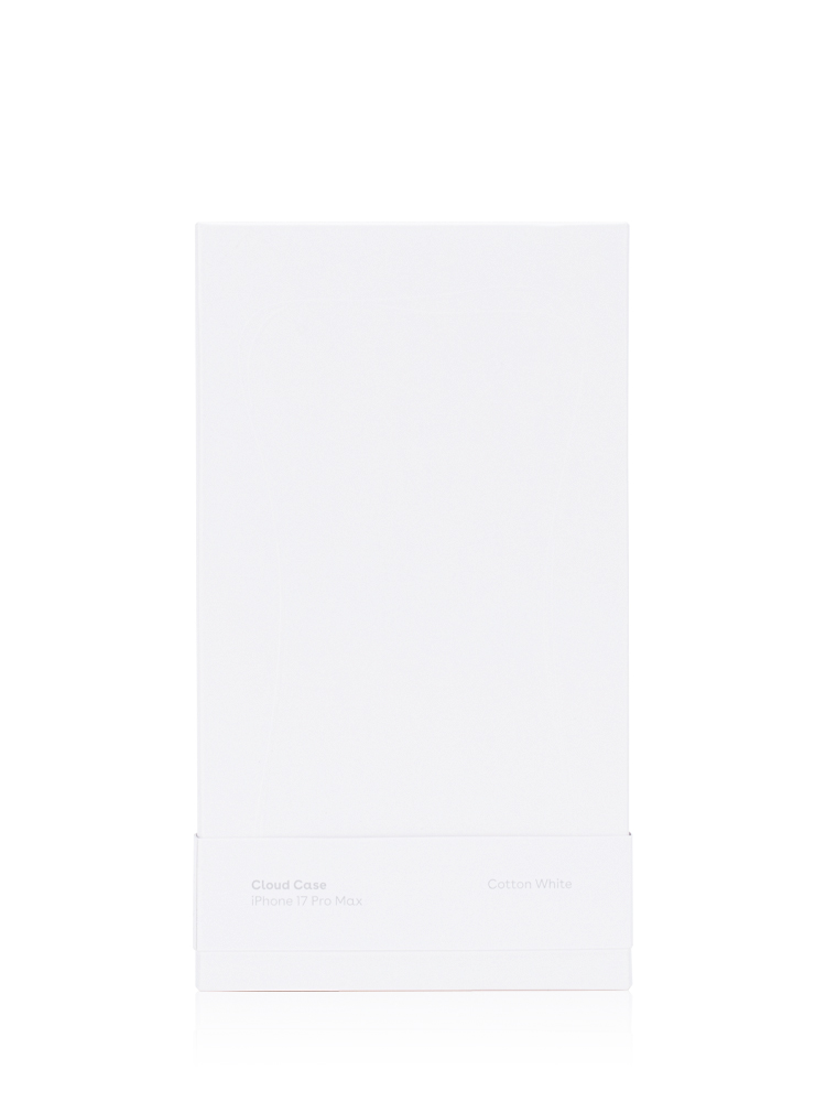 Cloud Case iPhone 17 Pro Max Cotton White