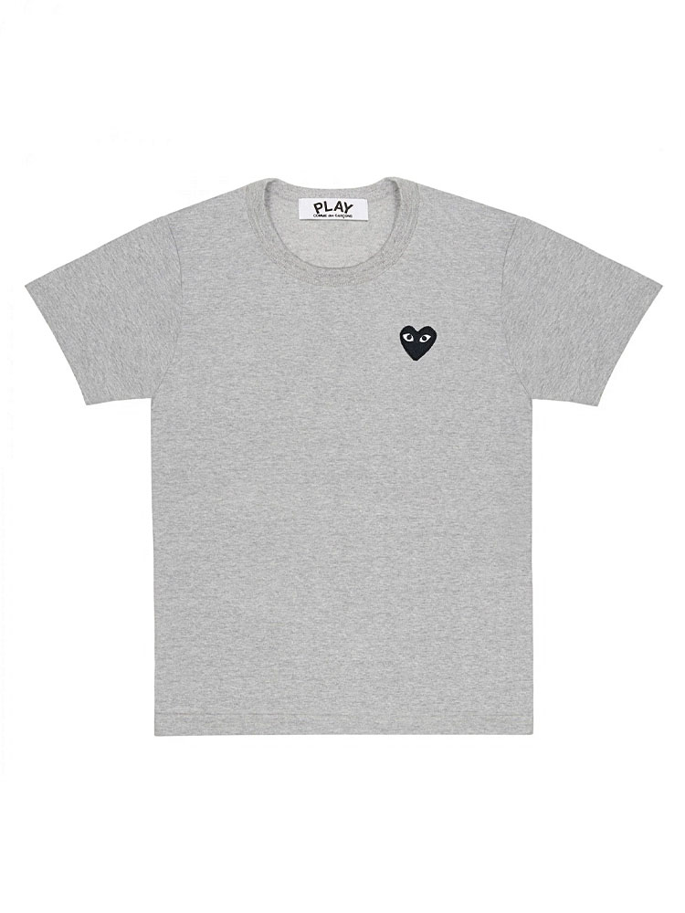 Black Emblem Basic T-Shirt Grey Sz M