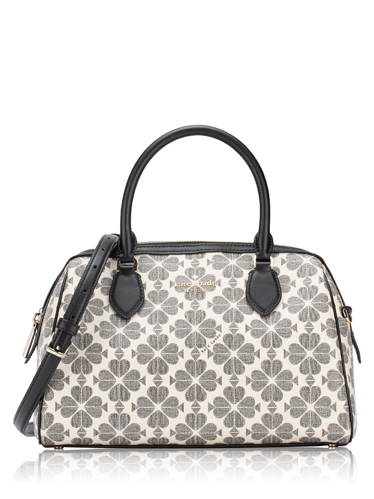 Signature Spade Flower Dolly Large Crossbody Black Multi