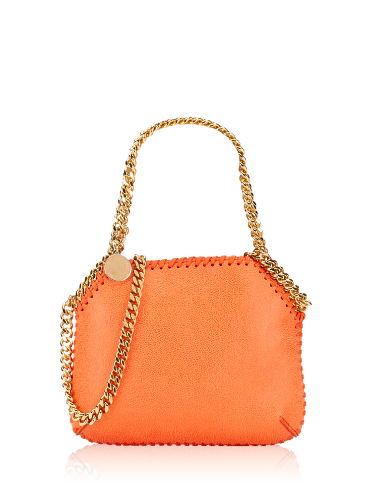 Shaggy Deer Falabela Mini Shoulder Bag Bright Orange