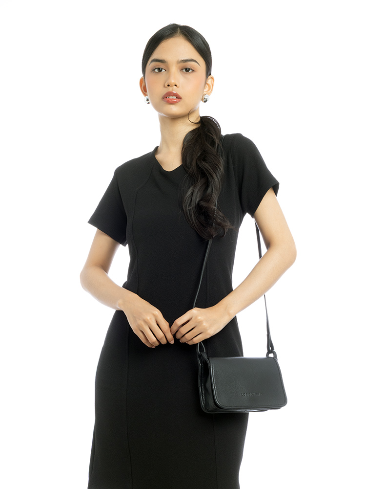 Le Foulonné XS Crossbody Black