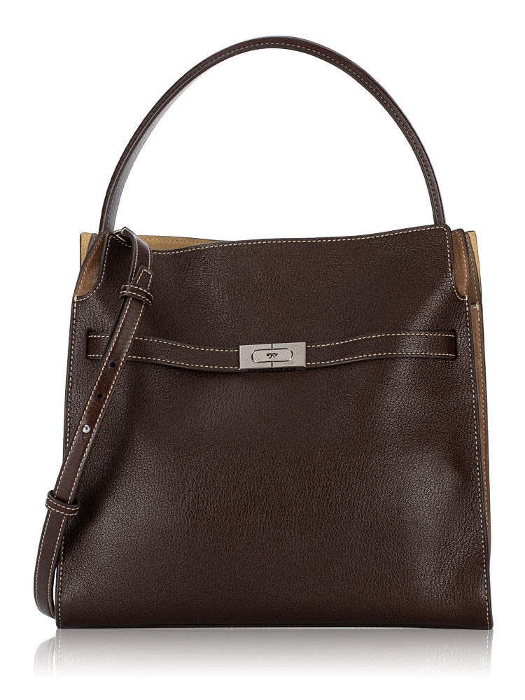 Lee Radziwill Double Bag Dark Mocha
