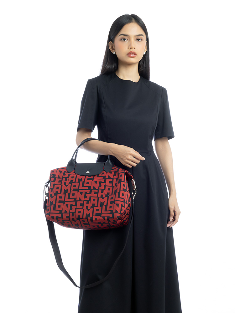 Le Pliage LGP Medium SH Black Brick