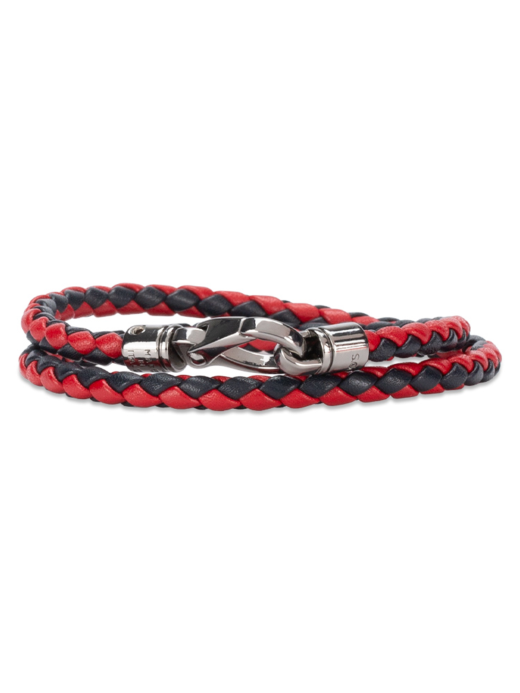 Cafskin MyColors Woven Bracelet Black Red Multicolor
