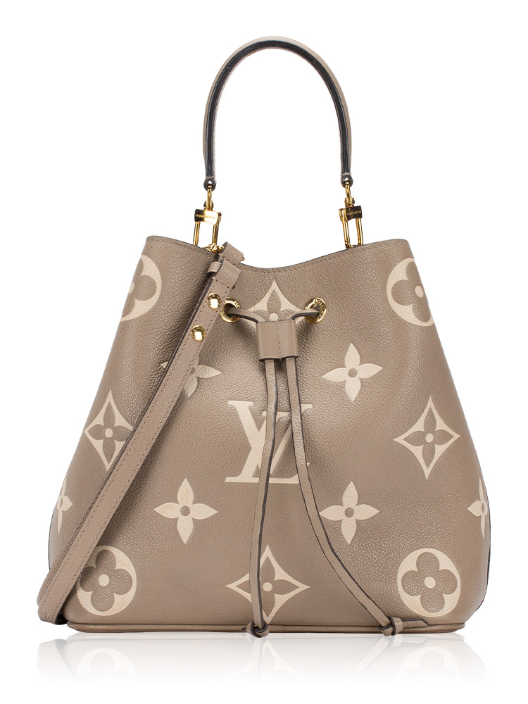 Monogram Empreinte Bicolor Neonoe MM Tourterelle Creme