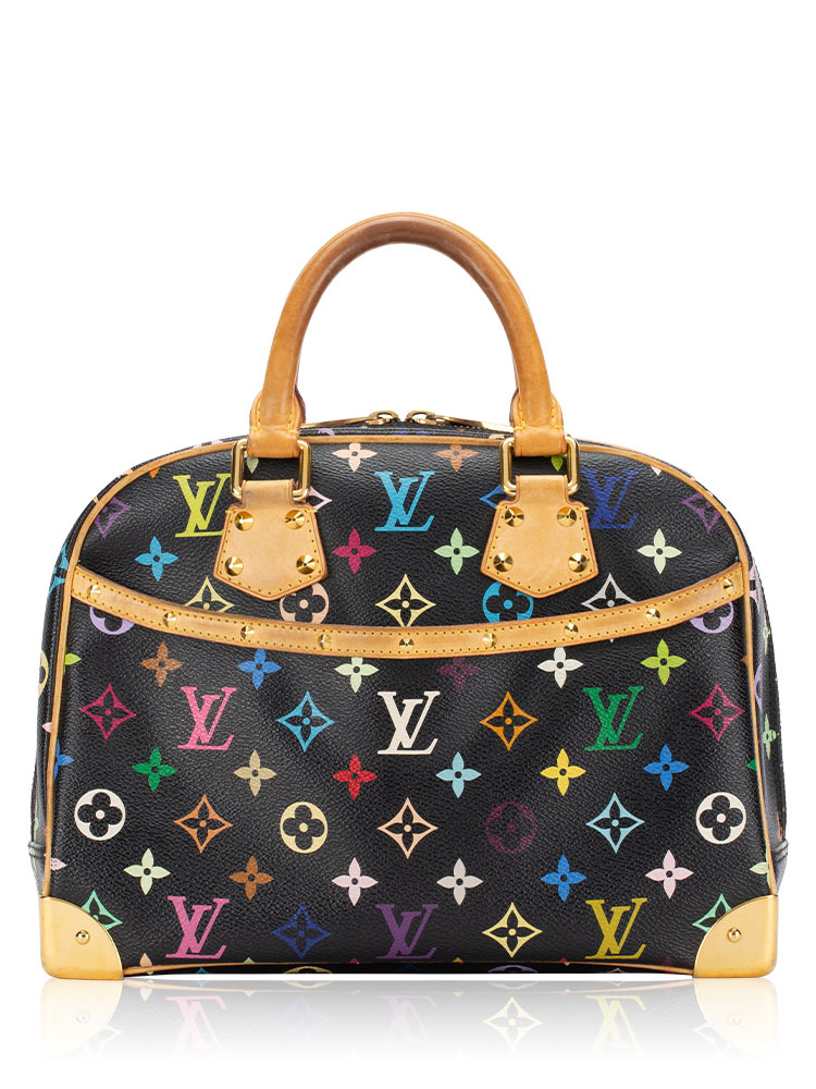 Monogram Multicolor Trouville Black