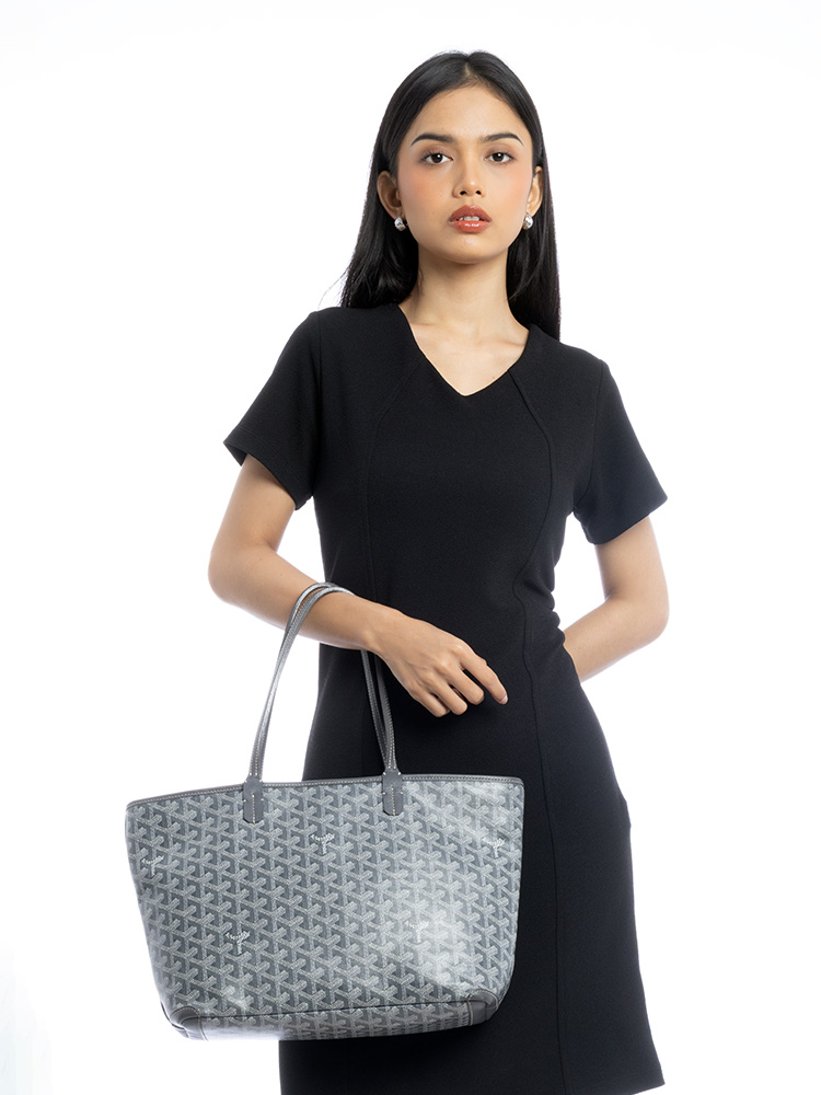 Goyardine Artois PM Bag Grey