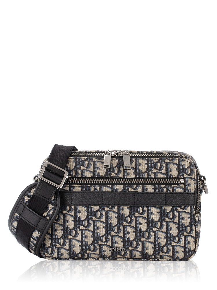 Oblique Safari Messenger Blue