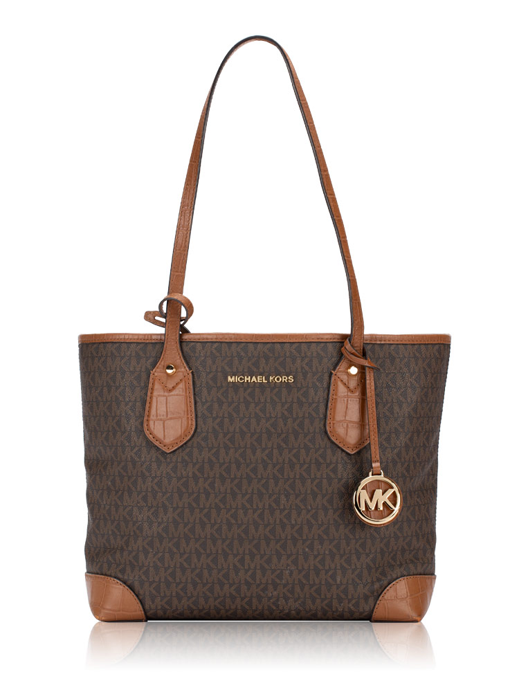 Signature Eva Tote Brown