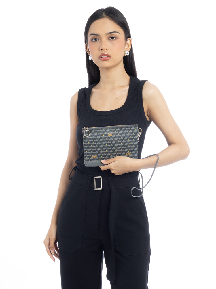 19 Zip Pochette Grey