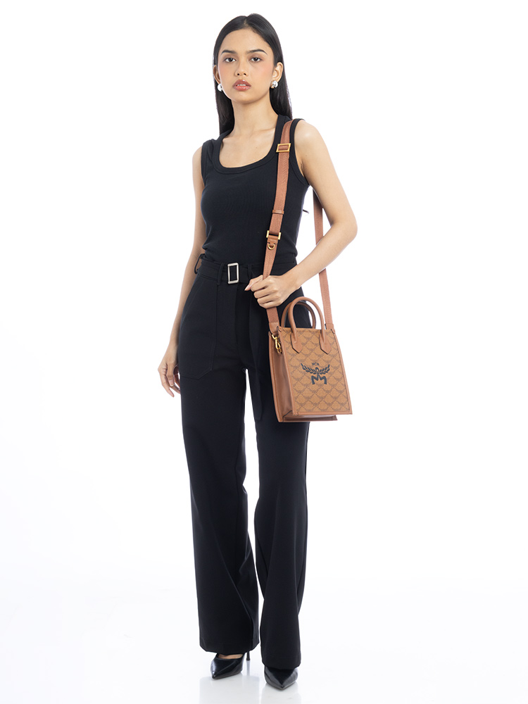 Lauretos Nappa Himmel Mini Tote Cognac