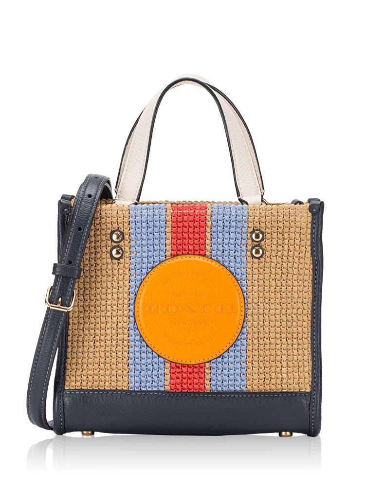 CA291 22 Dempsey Tote Natural Multi