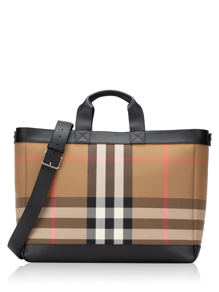 IP Check Ormond Tote Taupe Brown