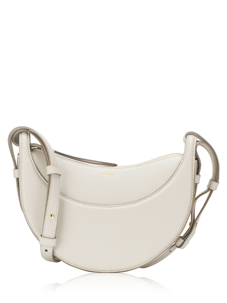 Textured Calfskin Numero Dix Chalk