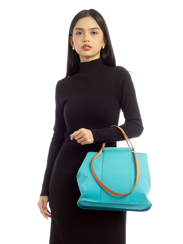 Cabag Elan 32 Tote Blue Azteque