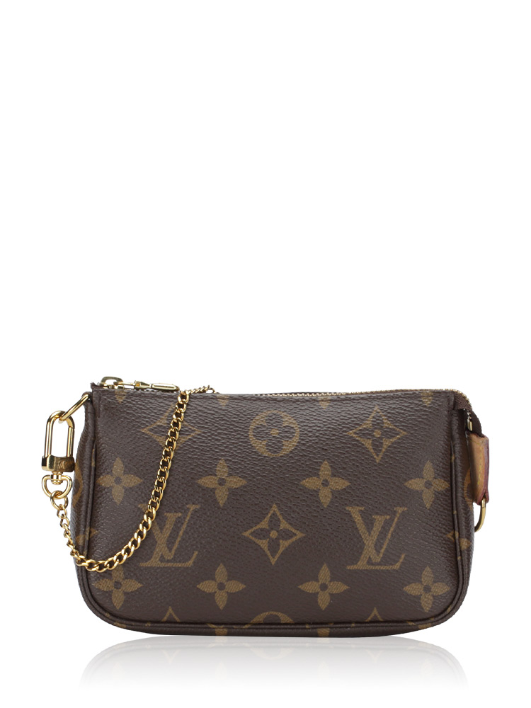 Monogram Mini Pochette Accessories on Chain