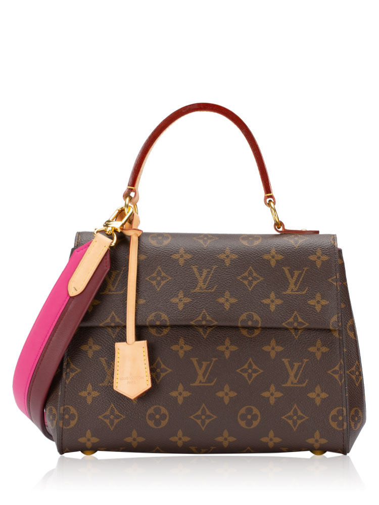 Monogram Cluny BB Bordeaux Fuchsia