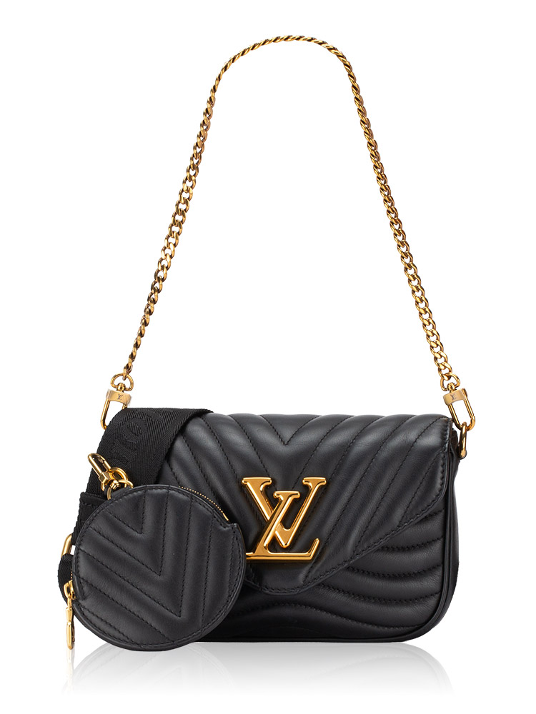 Calfskin New Wave Multi Pochette Noir