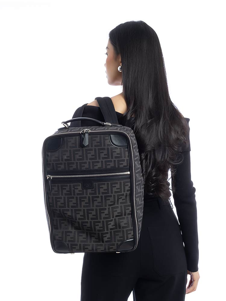 FF Zucca Travel Medium Backpack Black