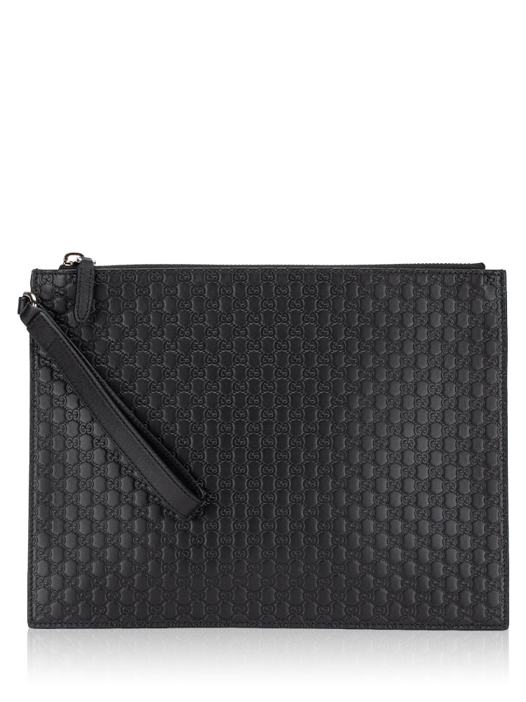 Microguccissima Clutch Black