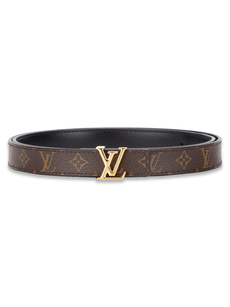 Calfskin Monogram Iconic 20mm Reversible Belt Noir Sz 85