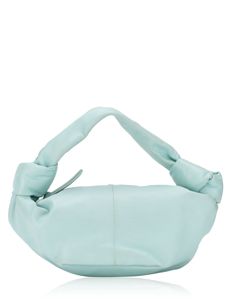 Calfskin Double Knot Mini Bag Spearmint