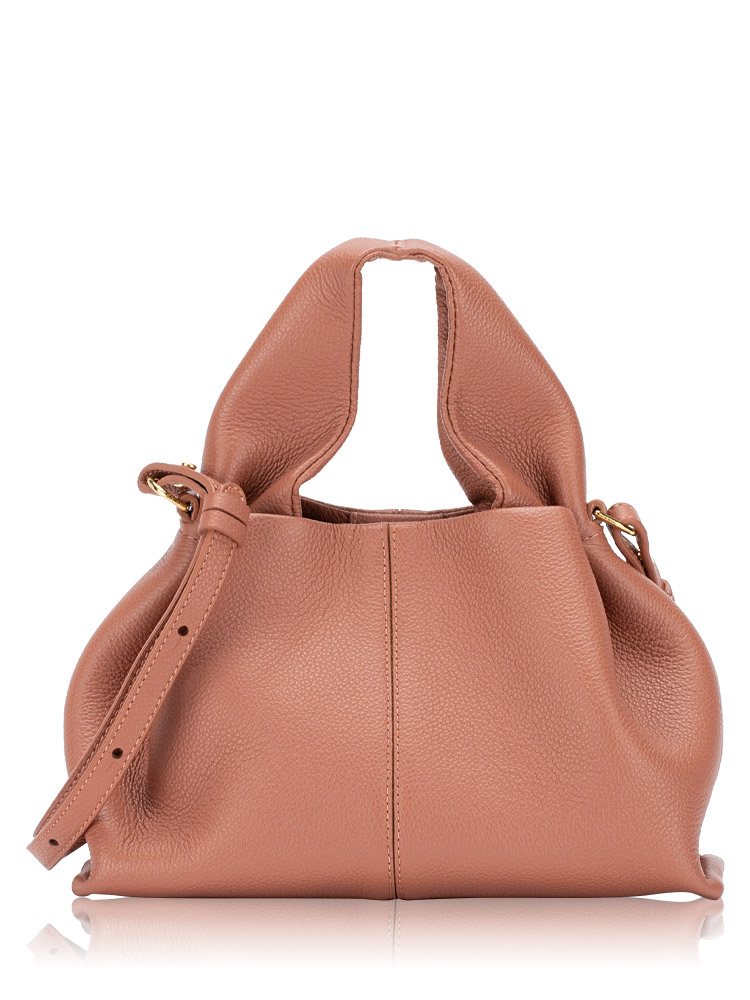 Textured Calfskin Numero Neuf Mini Blush