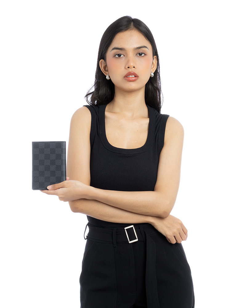 Damier Graphite Passport Cover