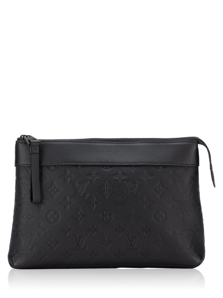 Monogram Shadow Souple Pochette Voyage Black