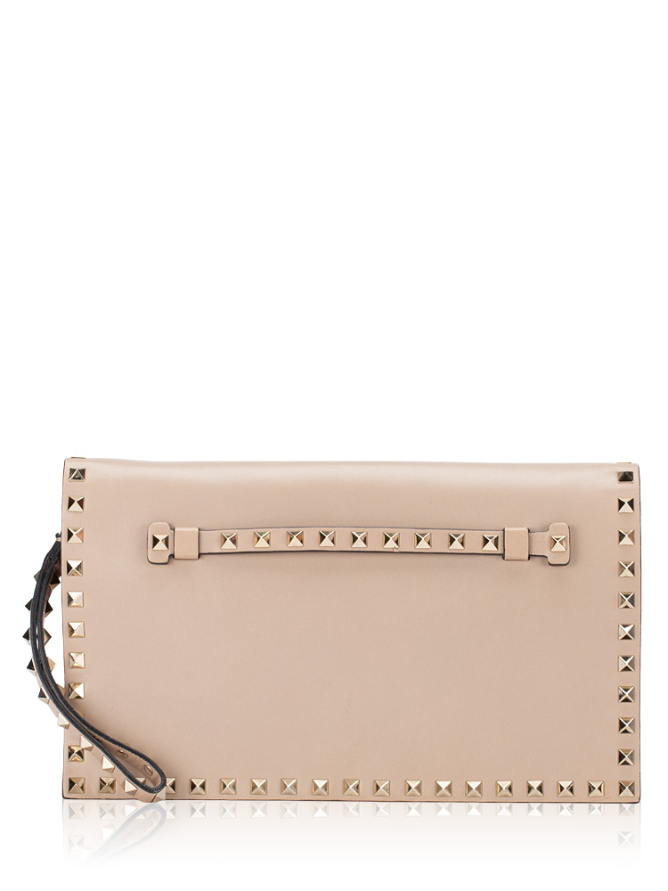Nappa Rockstud Small Pochette Poudre