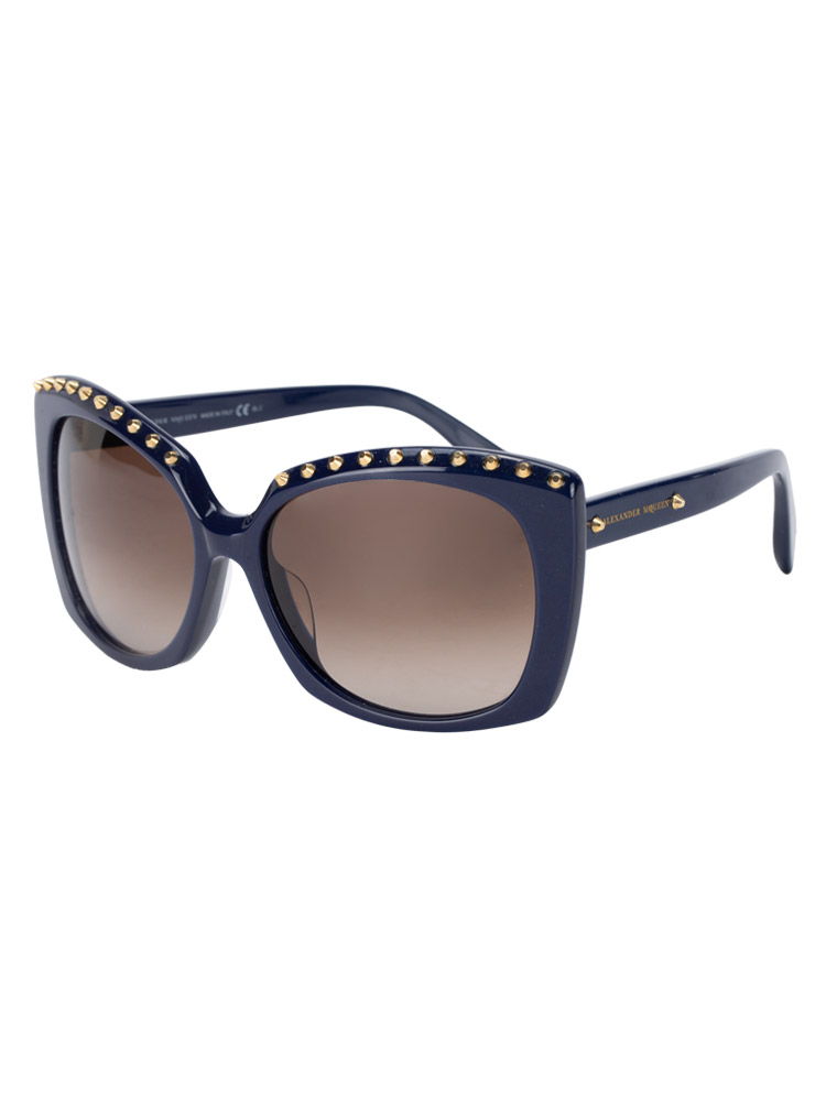 AMQ4262 Studded Sunglasses Blue
