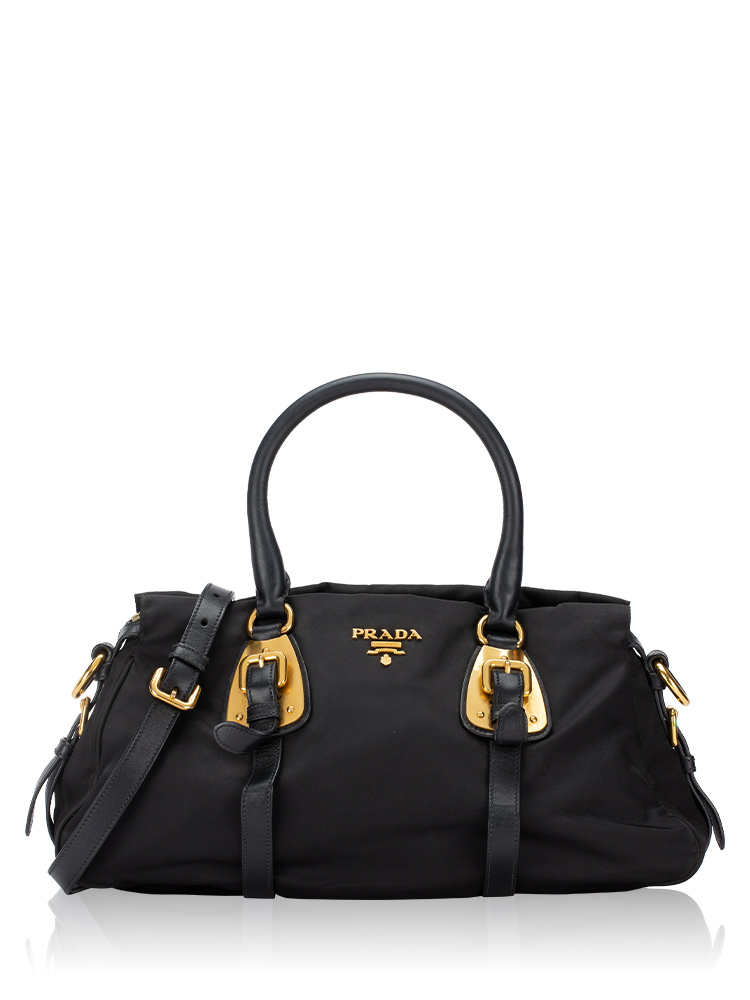 BN1903 Tessuto Soft Calfskin Bauletto Nero