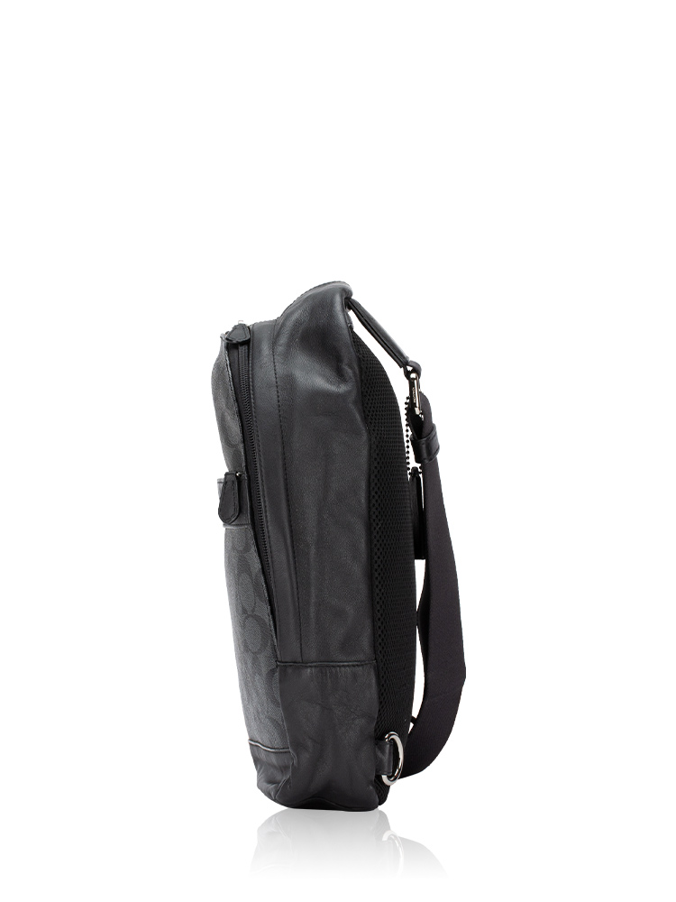 Men 54787 Signature Charles Pack Charcoal Black