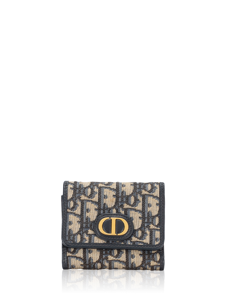 Oblique 30 Montaigne Glycine Wallet Blue