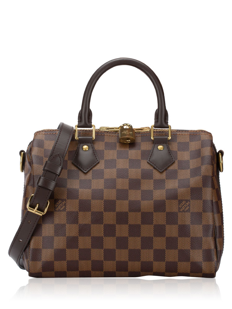 Damier Ebene Speedy 25 Bandouliere