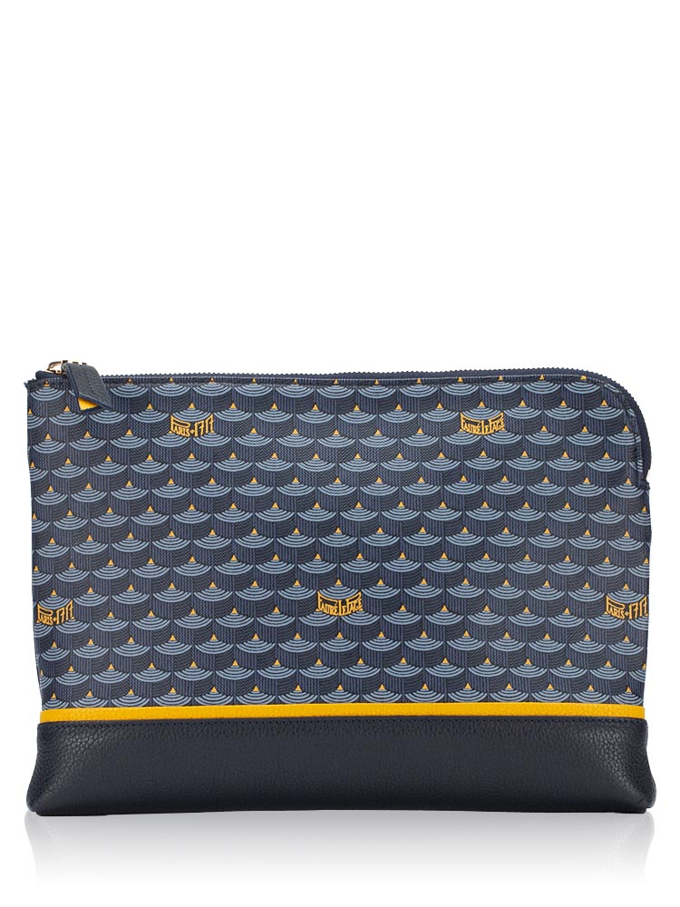 Etendard Pochette 27 Paris Blue
