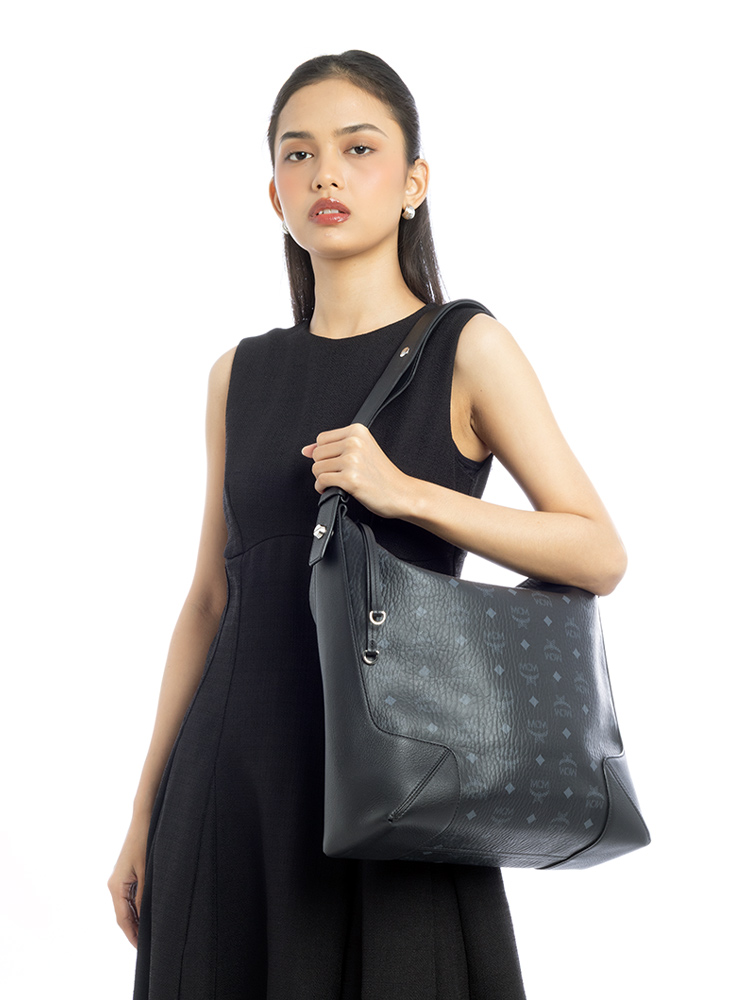 Visetos Klara Large Hobo Black