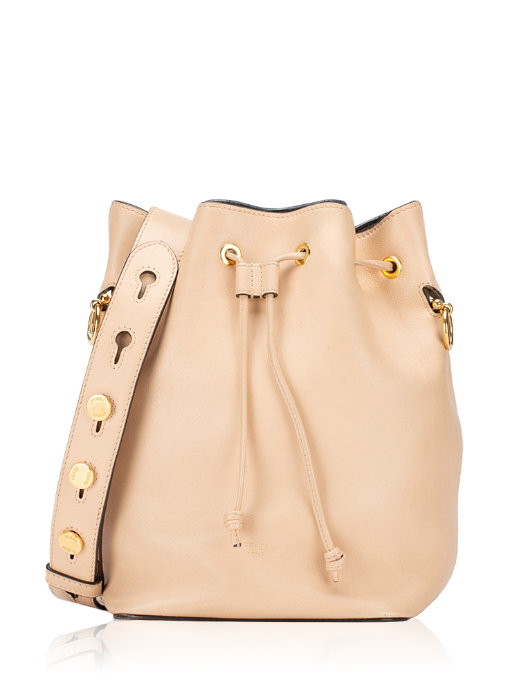 Vitello Grace Mon Tresor Grande Bucket Bag Plaster