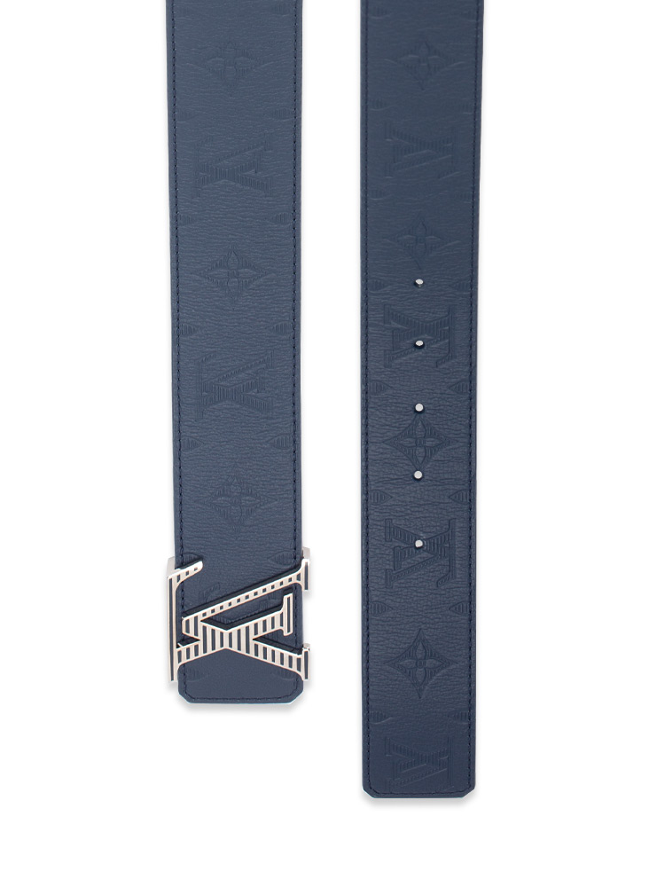 LV Shadow 40mm Reversible Belt Marine Sz 95