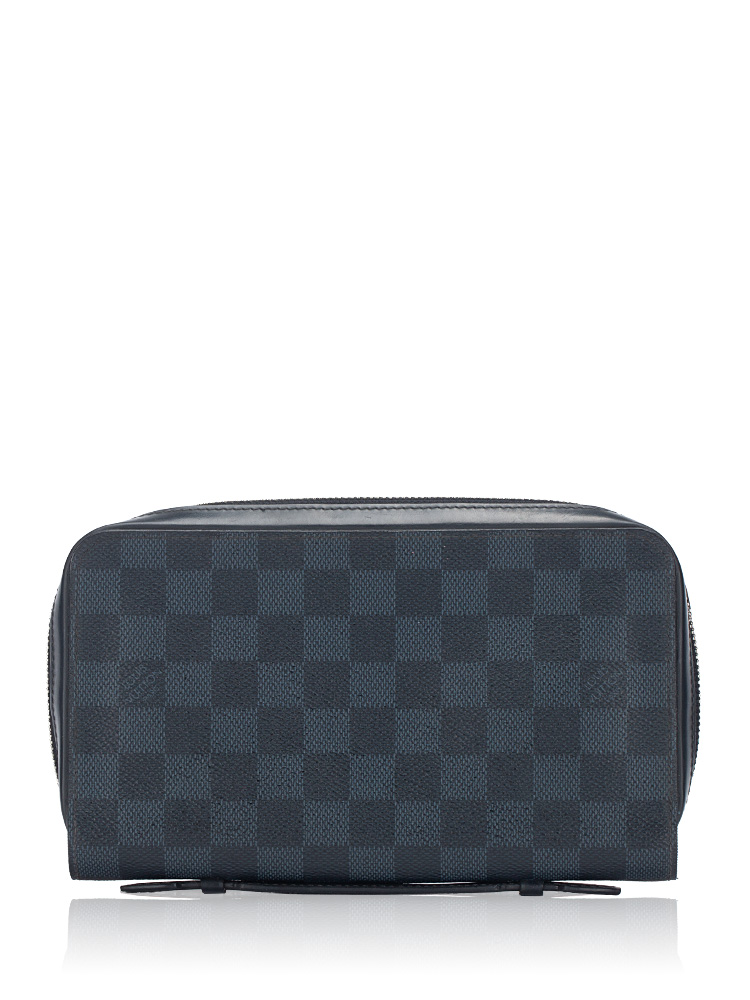 Damier Cobalt Zippy XL