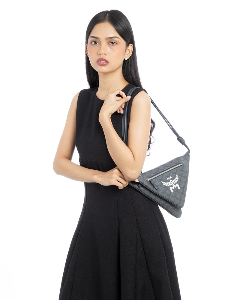 Lauretos Himmel Triangle Pouch Dark Grey